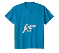MJ-Theme Lean on me Dance Tee T-Shirt, Youth, Sapphire Blue, 2T