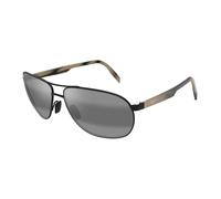 Mj728 2M Sunglasses, unisex, Maui Jim, Sunglasses, Black, 61 MM, Accessories 61 MM