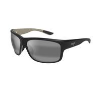 Maui Jim - Southern Cross Soft Black with Sea Blue and Grey Neutral Grey - Sunglasses