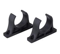 MJADAADE 2pcs Durable Plastic Kayak Boat Paddle Holder Mount Clips For Inflatable Boat Rowing Boat