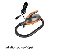 MJADAADE Electrical High Pressure Air Pump DC 12V Inflatable Boat Dinghy Electric Aft Sup Surf Board Stand Up Paddle Kayak Canoe Nozzle(Set a)