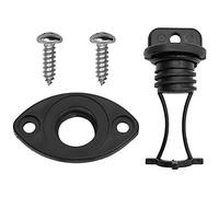 MJADAADE Kayak Drain Plug Drain Holes Thread Stopper Drain Holes Bung Scupper Plug With 2 Screws For Kayak Canoes Boat