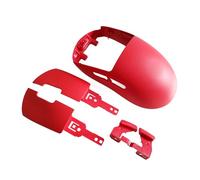 Mjaie Left and Right Buttons + Side Buttons Shell Accessories for GPRO X Superlight GPX Mouse for GPRO X Superlight GPX Mouse, Red