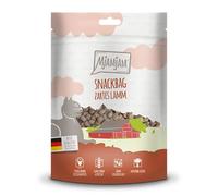 MjAMjAM - premium cat snack - snack bag - tender lamb, pack of 1 (1 x 125 g), natural without any synthetic preservatives