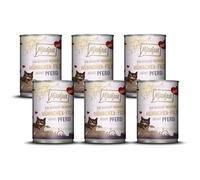 MjAMjAM - Premium wet food for cats - Duett - Chicken fillet kisses horse, 6 pack (6x390g), grain-free