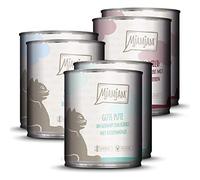 MjAMjAM - Premium Wet Food for Cats - Mix Package II - Chicken and Pumpkin, Turkey, Duck and Poultry, Pack of 6 (6 X 800 g), Grain-free with Extra Meat