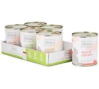 MjAMjAM - premium wet food for cats - mixed package I - chicken, beef, hearts, pack of 6 (6 x 800g), grain-free with extra meat