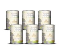 MjAMjAM - Premium wet food for cats - naturally delicious - BIO chicken, 6 pack (6 x 400g), grain-free with extra meat