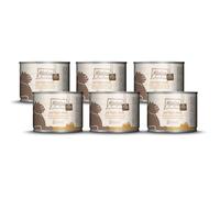 MjAMjAM - premium wet food for cats - pure meat enjoyment - juicy chicken pure, pack of 6 (6 x 200 g), grain-free with extra meat