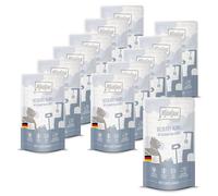 MjAMjAM - Premium wet food for cats - Quetschie - delicious chicken with steamed pumpkin, 12 pack (12 x 125 g), grain-free with extra meat