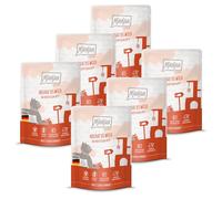 MjAMjAM - Premium wet food for cats - Quetschie - savoury game with fruity apple, 6 pack (6x300g), grain-free