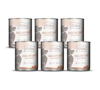 MjAMjAM - Premium wet food for dogs - exquisite bouquet of fruity apple, 6 pack (6 x 800g), grain-free with extra meat