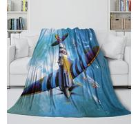 MJASVNDFO British Spitfire Fighter Soft Fleece Blanket - Military Air Conditioner Blanket for Calming And Sleep - Cozy Blanket To Wrap With After A Tiring Day - Gift for Yourself 60x80inch(150x200cm)