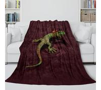 MJASVNDFO Gecko Trendy Blanket - 3D Animal Cozy Throws Birthday Gift for Sister Brother Nephew Niece - Soft Blanket For Putting Your Phone Down And Have A Nice Nap 50x60inch(127x152cm)
