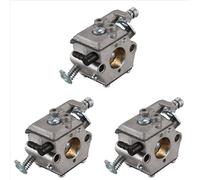 MJAYBZFQ 3X Carburetor Carb Compatible With 021 023 025 MS210 MS230 MS250 Chainsaw Models Fits WT 286 Silver A73I Replacement Part