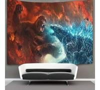MJCZEGDCR Godzilla Wall Tapestry 3D Print Tapestry Wall Hanging Decoration Tapestries Bedroom Wall Decor Soft Polyester,for Bedroom Living Room Dorm Home Decorations 70cmx100cm