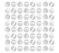 MJDCB 45pcs White Cat Eye Stone Beads 8mm Round Crystal Loose Bead for Jewelry Making DIY Bracelets Necklace Accessories