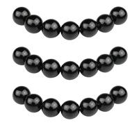 MJDCB Natural Round Stone Beads 14mm Obsidian Loose Gemstone Beads for Jewelry Making Bracelet Necklace 25pcs