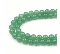 MJDCB Natural Round Stone Beads 4mm Green Aventurine Loose Gemstone Beads for Jewelry Making Bracelet Necklace 85pcs