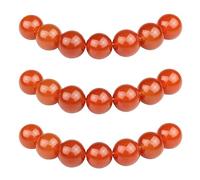 MJDCB Natural Round Stone Beads 4mm Red Cornelian Loose Gemstone Beads for Jewelry Making Bracelet Necklace 85pcs