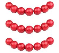 MJDCB Round Stone Beads 8mm Synthetic Red Turquoise Loose Gemstone Beads for Jewelry Making Bracelet Necklace 43pcs