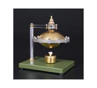 MJDHS A Vertical Steam Engine Model, A Vintage Steam Engine Kit With A Spherical Boiler-An For Adults, Mechanical Enthusiasts, And Engineers(Size:Rotating Suspended Steam Model)