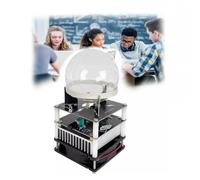 MJDHS Arc-Light Dynamic Plasma Ring, Diy Plasma-Emitting Xenon Ring, Ring Circuit Plasma Ring Driving Plasma Ball, Suitable For Party Decorations, Fun Gifts And Science Education