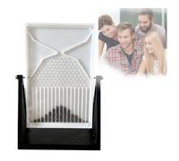 MJDHS Galton Board Desktop Board Is An Efficient Statistical Experiment Tool And A Random Distribution Experiment Tool, Suitable For Physics Experiment Teaching, Etc(Color:Black)