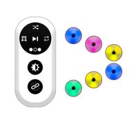 MJDHS Reaction Training Light, Reaction Game Lamp Speed Agility Response Equipment, 3,4,6,8,10PCS Lamp Optional for Physiotherapy, Physical, Hand-Eye Coordination(Size:6pcs,Color:red)