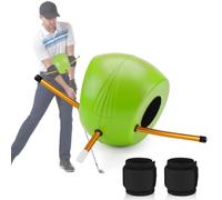 MJDYTYT Golf Training Aids,Connector Golf Swing Trainer for Posture Correction Practice, Golf Training Aids Helps Train Proper Swing Mechanics & Arm Structure, Gift for Beginners Men Women