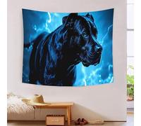 MJFCoin 3D Black Panther Printed Wall Blanket Home Decoration Bedding Poster Wall Art Tapestry Tapestries Wall Hanging Soft Polyester for Kids Boys Girls Bedroom Living Room 70cmx100cm