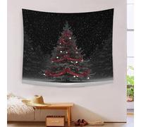 MJFCoin 3D Christmas Tree Print Wall Blanket Home Decoration Bedding Poster Wall Art Tapestry Wall Hanging Tapestry Soft Polyester for Living Room Bedroom Dorm Deco 180cmx230cm