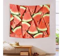 MJFCoin 3D Watermelon Printed Wall Blanket Home Decoration Bedding Poster Wall Art Tapestry Tapestries Wall Hanging Soft Polyester for Unisex Children Bedroom/Living Room/Dorm/Curtain 70cmx100cm