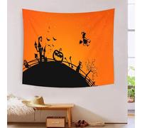 MJFCoin 3D Witch Print Wall Blanket Home Decoration Bedding Poster Wall Art Tapestry Wall Hanging Tapestries Soft Polyester for Living Room Bedroom Dorm Decor 150cmx200cm