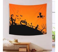 MJFCoin 3D Witch Print Wall Blanket Home Decoration Bedding Poster Wall Art Tapestry Wall Hanging Tapestries Soft Polyester for Unisex Children Bedroom/Living Room/Dorm/Curtain 130cmx150cm