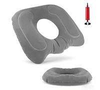 MJFENDAI Donut Cushion, Hemorrhoid Pillow for Tailbone Pain, Cushion Ring Cushions for Pressure Relief, for Office Chair, Wheelchair, Sciatica, Postpartum, Pressure Sores (Gray)