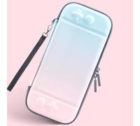 MJFENDAI Slim Carrying Case for Nintendo Switch 2, Screen Protector for Nintendo Switch 2, Portable Travel Storage Case with AirTag Holder & Game Card Storage Pocket Gaming Travel Essentials