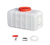 MJHETCY Plastic Water Storage Tanks Emergency Water Storage 25L/35L/50L/80L/110L/200L Camping & Hiking Water Storage Water Container Multifunctional Water Tank(Size:25L)