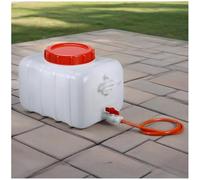 MJHETCY Water Tank with Faucet 25L/35L/50L/80L/110L/200L Water Storage Container for Camping, Portable First Aid Water Storage for Outdoor Hiking, RV, Autonomous Driving Tour(Size:80L)