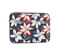 MJHKXLJ America Patriotic Flower Prints Portable Laptop Sleeve Case 13 inch for Shockproof Protection and Lightweight Travel
