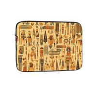 MJHKXLJ Ancient Egypt Tribe Series Prints Portable Laptop Sleeve Case 15 inch for Shockproof Protection and Lightweight Travel