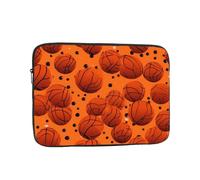 MJHKXLJ Basketball Prints Portable Laptop Sleeve Case 17 inch for Shockproof Protection and Lightweight Travel