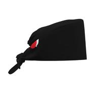 MJHKXLJ Breathable Work Hat Little Mouse Sitting on Cherries Picture Premium Peach Skin Velvet Adjustable, Soft, Versatile