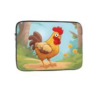 MJHKXLJ Creative Cartoon Chicken Prints Portable Laptop Sleeve Case 15 inch for Shockproof Protection and Lightweight Travel