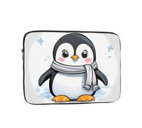 MJHKXLJ Cute Penguin Prints Portable Laptop Sleeve Case 17 inch for Shockproof Protection and Lightweight Travel