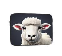 MJHKXLJ Funny Naughty Sheep Tongue Cute Animal Prints Portable Laptop Sleeve Case 13 inch for Shockproof Protection and Lightweight Travel