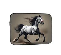 MJHKXLJ Galloping Horse Prints Portable Laptop Sleeve Case 17 inch for Shockproof Protection and Lightweight Travel