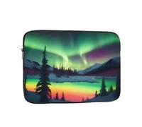 MJHKXLJ Gorgeous Northern Lights Prints Portable Laptop Sleeve Case 17 inch for Shockproof Protection and Lightweight Travel