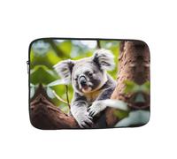 MJHKXLJ Happy Cute Koala Prints Portable Laptop Sleeve Case 13 inch for Shockproof Protection and Lightweight Travel