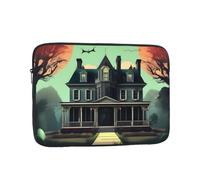 MJHKXLJ Haunted Mansion Prints Portable Laptop Sleeve Case 12 inch for Shockproof Protection and Lightweight Travel